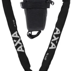 AXA RLC 140 Einsteckkette + Satteltasche