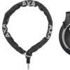 AXA Victory Rahmenschloss + RLC 100 Einsteckkette + Satteltasche Set