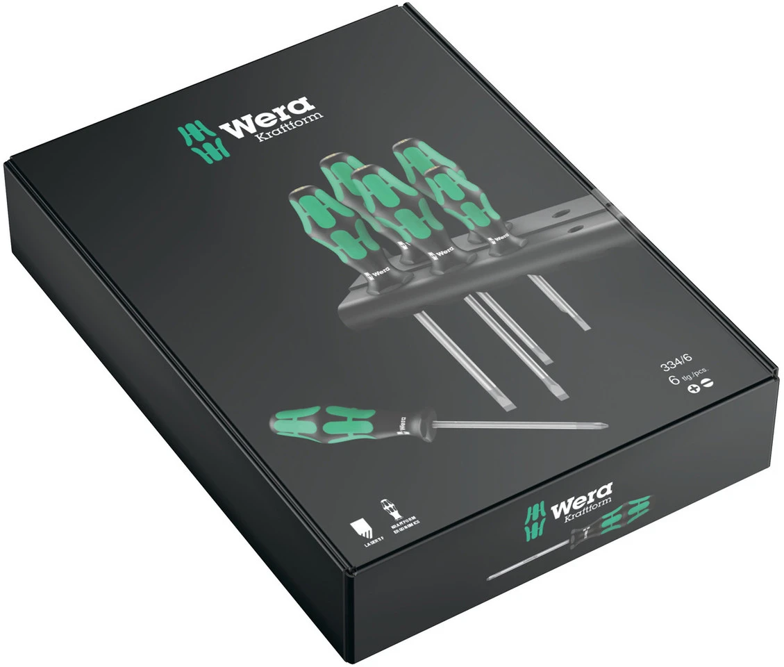 Wera Schraubendrehersatz Kraftform Plus 2 Wera Schraubendrehersatz Kraftform Plus – Bild 2