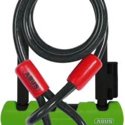 Abus Ultra Mini 410 Bügelschloss Mit Endschlaufenkabel