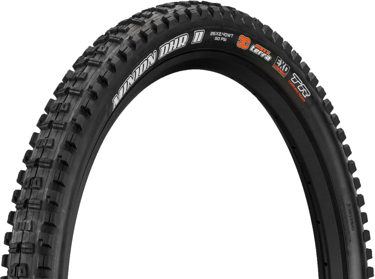 MAXXIS Minion DHR II 3C MaxxTerra EXO WT TR 26" Faltreifen 1 MAXXIS Minion DHR II 3C MaxxTerra EXO WT TR 26" Faltreifen