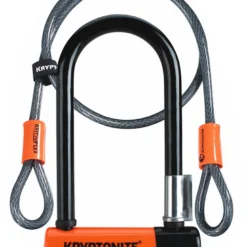 Kryptonite Evolution Mini 7 Bügelschloss Mit Kryptoflex® Kabel