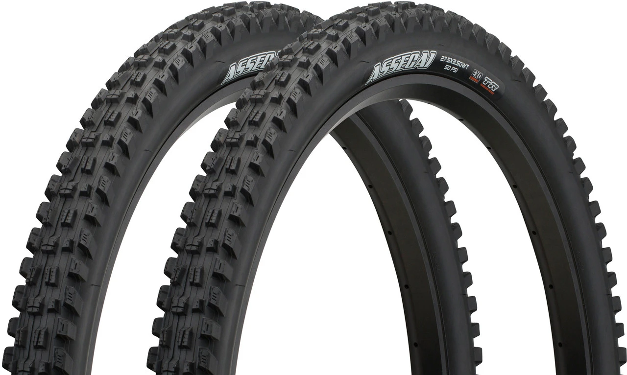 MAXXIS Assegai Dual EXO WT TR 27,5" Faltreifen 2er Set 1 MAXXIS Assegai Dual EXO WT TR 27,5" Faltreifen 2er Set