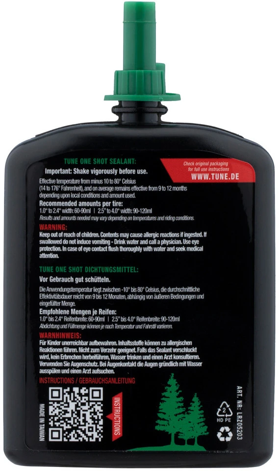 Tune One Shot Reifendichtmittel 4 Tune One Shot Reifendichtmittel – Bild 4