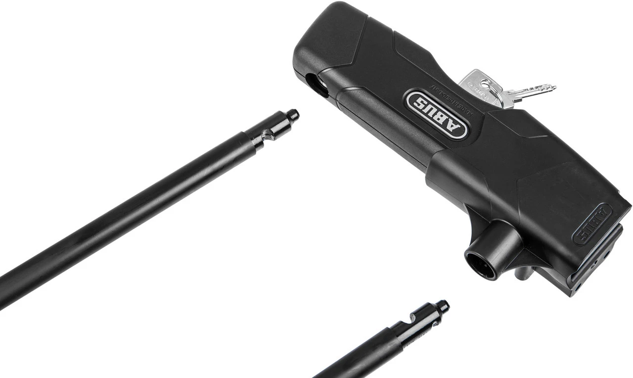 Abus Granit 460 Bügelschloss Mit USH 460 Halter 2 Abus Granit 460 Bügelschloss Mit USH 460 Halter – Bild 2
