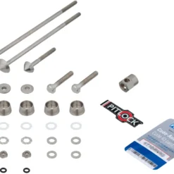 Pitlock Sicherung Set 02/BR Vorderrad + Hinterrad + Sattelstütze + Bremse -Rad Teile Welt 357734