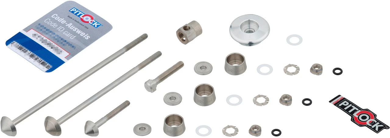 Pitlock Sicherung Set 02/GA Vorderrad + Hinterrad + Sattelstütze + Ahead 3 Pitlock Sicherung Set 02/GA Vorderrad + Hinterrad + Sattelstütze + Ahead – Bild 3