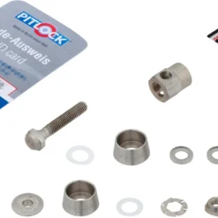 Pitlock Sicherung Set 13 Lampe + Halter -Rad Teile Welt 357812