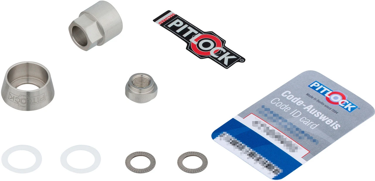 Pitlock Sicherung Set SH 90 Shimano Nabendynamo 1 Pitlock Sicherung Set SH 90 Shimano Nabendynamo