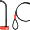 Abus Ultimate 420 Bügelschloss Mit Cobra 10/120 Kabel Und USH Halter