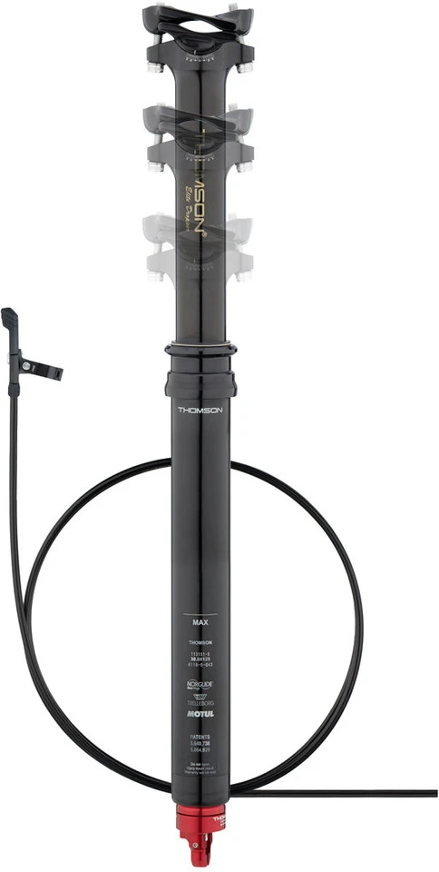 THOMSON Covert Black 125 Mm Sattelstütze 1 THOMSON Covert Black 125 Mm Sattelstütze