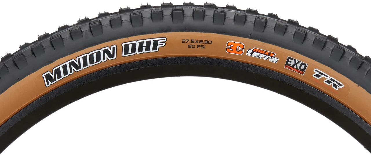 MAXXIS Minion DHF EXO TR 3C MaxxTerra Tanwall 27,5" Faltreifen 3 MAXXIS Minion DHF EXO TR 3C MaxxTerra Tanwall 27,5" Faltreifen – Bild 3
