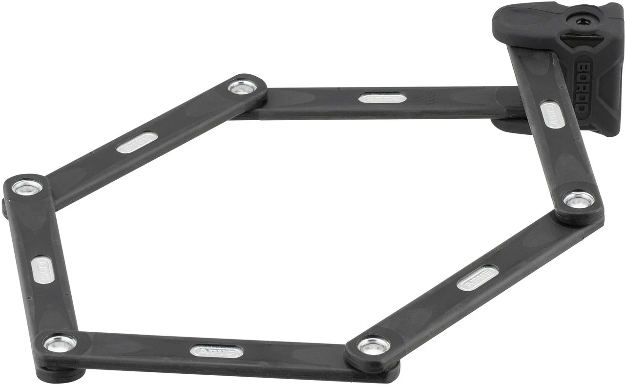 Abus Bordo 6000 SH TwinSet Faltschloss Mit SH Halter Gleichschließend 2 Abus Bordo 6000 SH TwinSet Faltschloss Mit SH Halter Gleichschließend – Bild 2