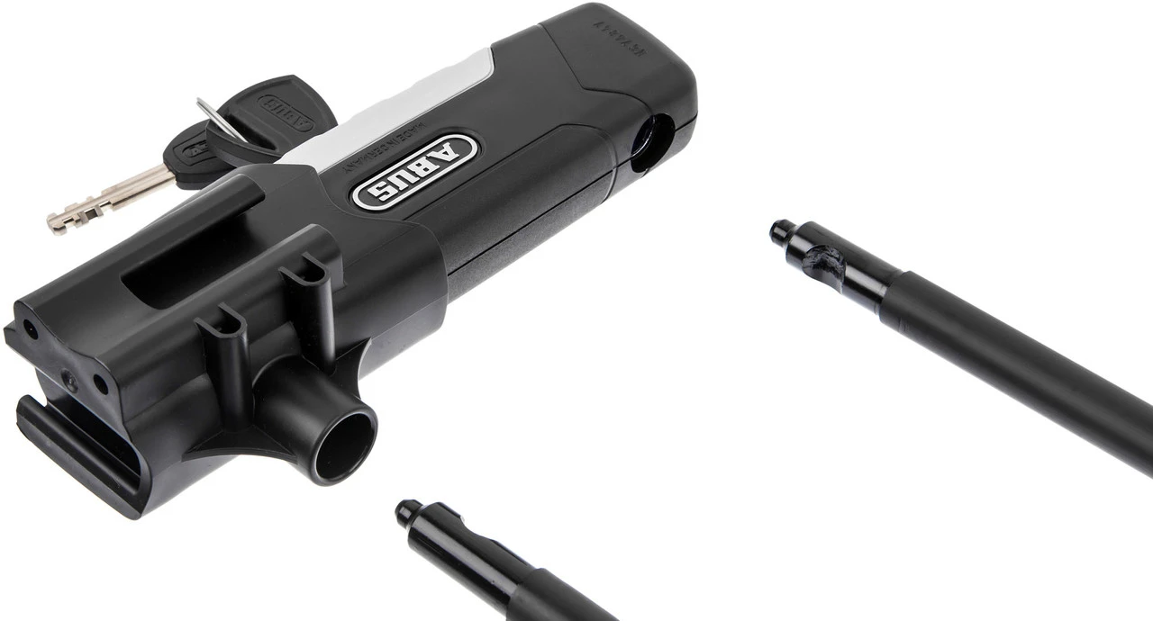 Abus Granit Plus 470 Bügelschloss Mit USH 470 Halter 2 Abus Granit Plus 470 Bügelschloss Mit USH 470 Halter – Bild 2
