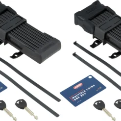 Abus Bordo Big 6000K Faltschloss TwinSet Mit SH Halter -Rad Teile Welt 423810