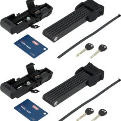 Abus Bordo 6000K Faltschloss Mit SH Halter Gleichschließendes TwinSet -Rad Teile Welt 425676